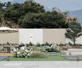Modern Courtyard/landscape-ID:724122057