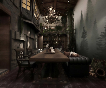 Retro Style Restaurant-ID:184005025