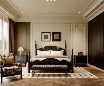 French Style Bedroom-ID:732403049