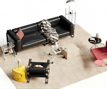 Modern Sofa Combination-ID:490209104