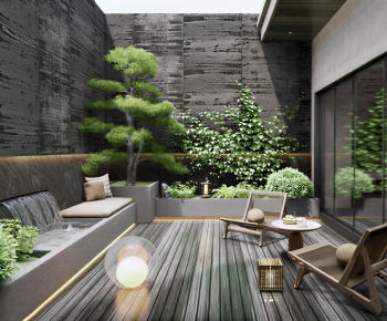 Modern Courtyard/landscape-ID:379906898