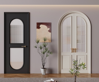 French Style Double Door-ID:307415968