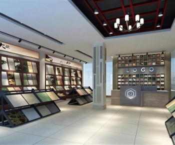 Modern Exhibition Hall-ID:580444106
