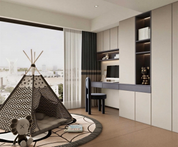 Modern Children's Room Activity Room-ID:932168969
