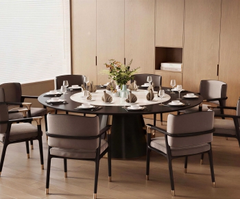 New Chinese Style Dining Table And Chairs-ID:797805076