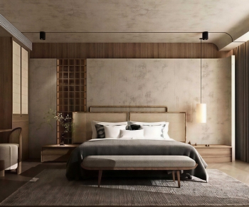 Wabi-sabi Style Bedroom-ID:474193104