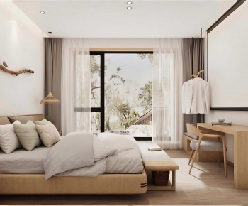 Japanese Style Bedroom-ID:479970029