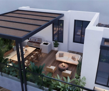 Modern Courtyard/landscape-ID:217449724
