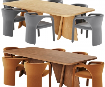Modern Dining Table And Chairs-ID:429361109