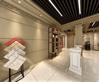New Chinese Style Exhibition Hall-ID:215302949