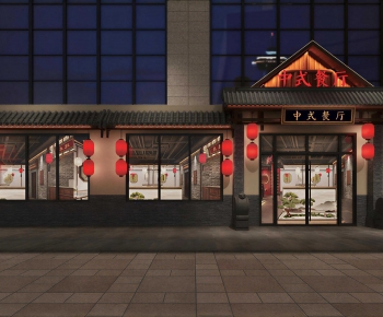 New Chinese Style Facade Element-ID:799173126