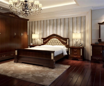 New Classical Style Bedroom-ID:381680979