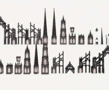 New Classical Style Religious Architecture-ID:753690004