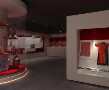 New Chinese Style Exhibition Hall-ID:649997959