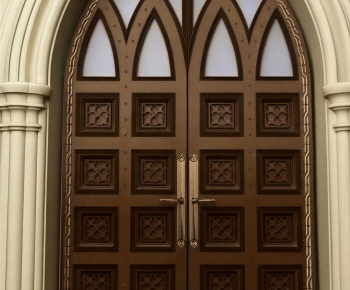 European Style Double Door-ID:308985957