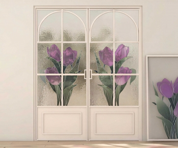 French Style Double Door-ID:883759023
