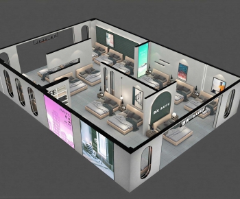Modern Exhibition Hall-ID:226244937