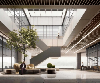 Modern Office Reception Desk-ID:479118119