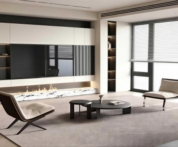 Modern A Living Room-ID:792649031