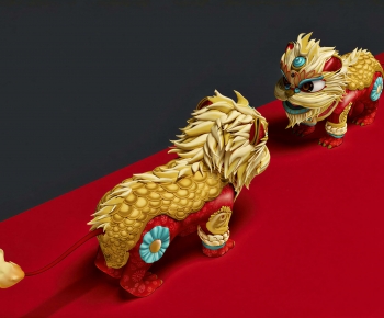 New Chinese Style Sculpture-ID:712533953