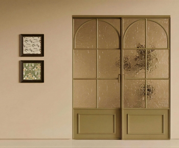 French Style Sliding Door-ID:793510912