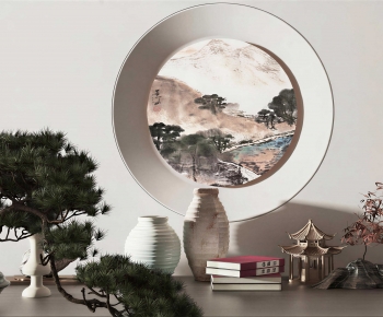 New Chinese Style Decorative Set-ID:886871103