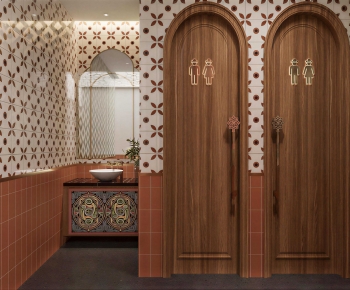 French Style Public Toilet-ID:651444911