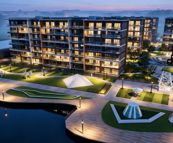 Modern Appearance Of Commercial Building-ID:680273065
