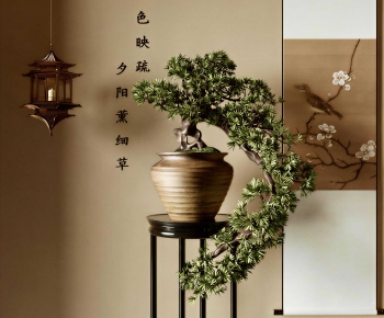 New Chinese Style Bonsai-ID:406189929
