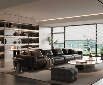 Modern A Living Room-ID:247745993
