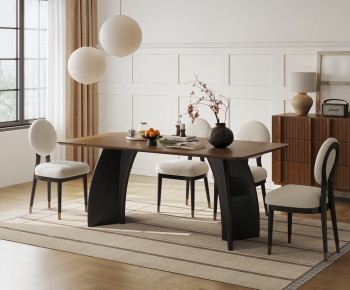 Modern Dining Table And Chairs-ID:299439919