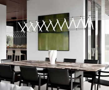 Modern Dining Room-ID:665203096
