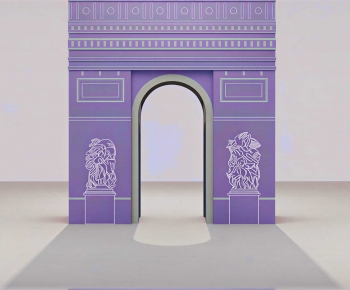 European Style Door-ID:129772909