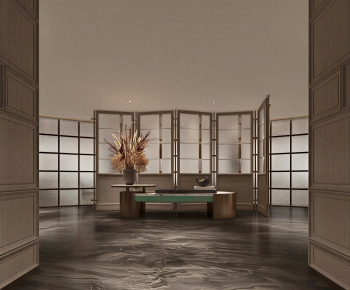 New Chinese Style Lobby Hall-ID:753125918