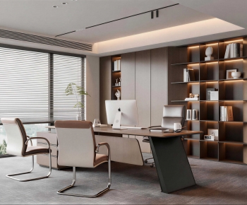 Modern Manager's Office-ID:389148006