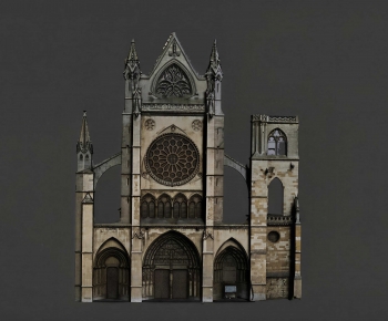 French Style Religious Architecture-ID:858144043