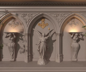 European Style TV Wall-ID:919797907