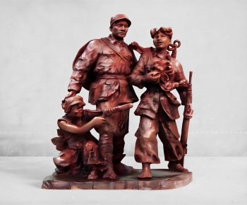 New Chinese Style Sculpture Sketch-ID:630824098