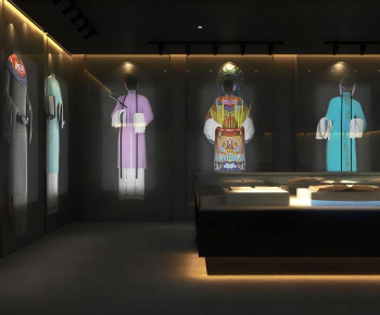 New Chinese Style Exhibition Hall-ID:318200119