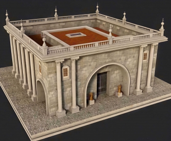 New Classical Style Building Appearance-ID:232944972