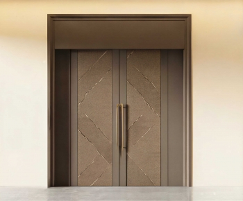 New Chinese Style Double Door-ID:911314013