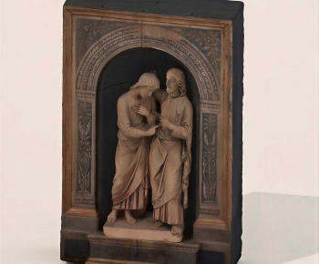 European Style Sculpture Sketch-ID:657943014