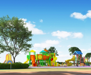 Modern Park Landscape-ID:598454005