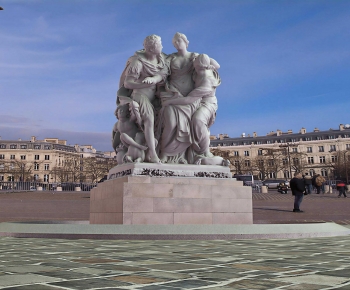 New Classical Style Sculpture Sketch-ID:354401115