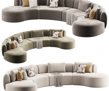 Modern Curved Sofa-ID:909065962