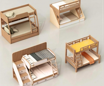 Modern Bunk Bed-ID:434628966