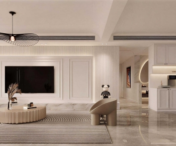 French Style A Living Room-ID:912904021