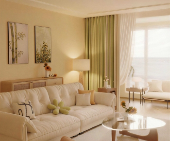 Modern A Living Room-ID:605144024