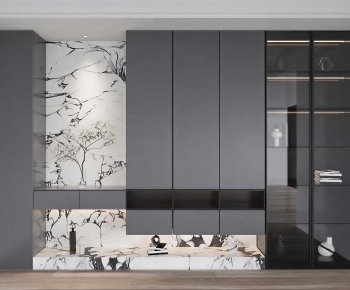 Modern Decorative Cabinet-ID:629252913