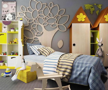 Modern Child's Bed-ID:298934947